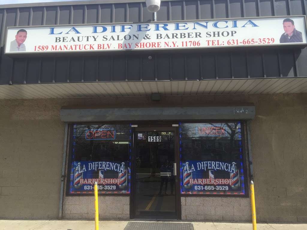 La Diferencia Barber Shop | 1589 Manatuck Blvd, Bay Shore, NY 11706, USA | Phone: (631) 665-3529