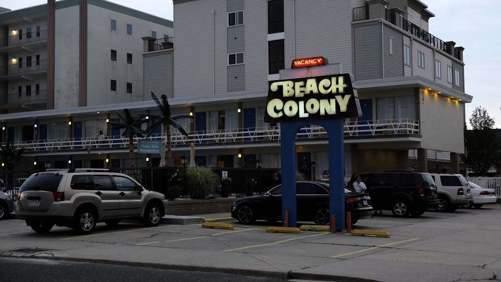 Beach Colony Motel | 500 E Stockton Rd, Wildwood Crest, NJ 08260, USA | Phone: (609) 522-4037