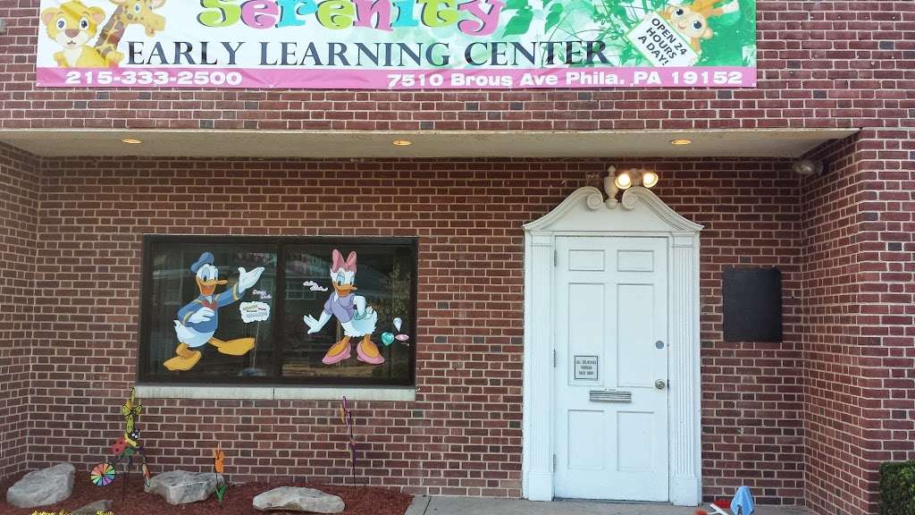 Serenity Early Learning Center | 7510 Brous Ave, Philadelphia, PA 19152, USA | Phone: (215) 333-2500