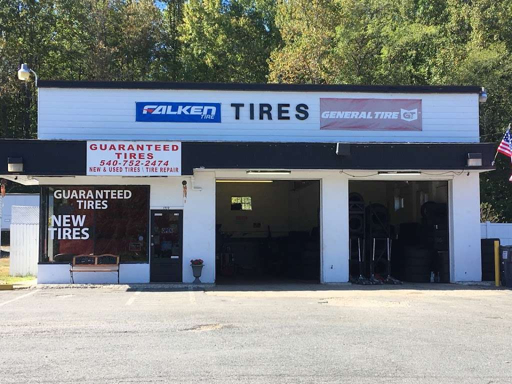 Guaranteed Tires | 1713 Warrenton Rd, Fredericksburg, VA 22406, USA | Phone: (540) 752-2474