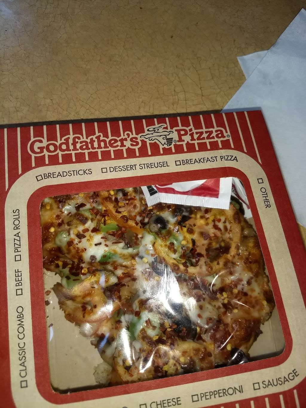 Godfathers Pizza | 12501 Apex Great Basin Way, Nevada, USA | Phone: (702) 644-1292