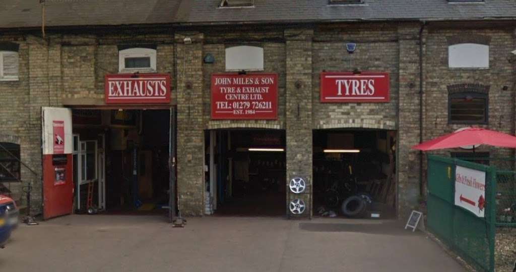 John Miles & Son Tyres, Exhaust Centre Ltd | Unit 2, The Maltings, Station Rd, Sawbridgeworth CM21 9JX, UK | Phone: 01279 726211