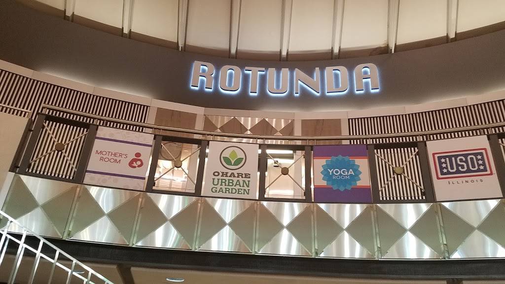 Rotunda Tower Garden | OHare Airport Terminal 3, Rotunda, Mezzanine Level, Chicago, IL 60666, USA | Phone: (800) 832-6352