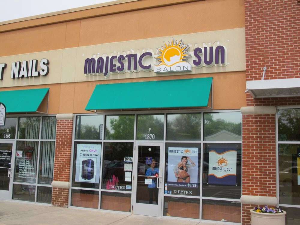 Majestic Sun Salon & Airbrush Studio | 1870 Bethlehem Pike, Flourtown, PA 19031, USA | Phone: (215) 836-8267