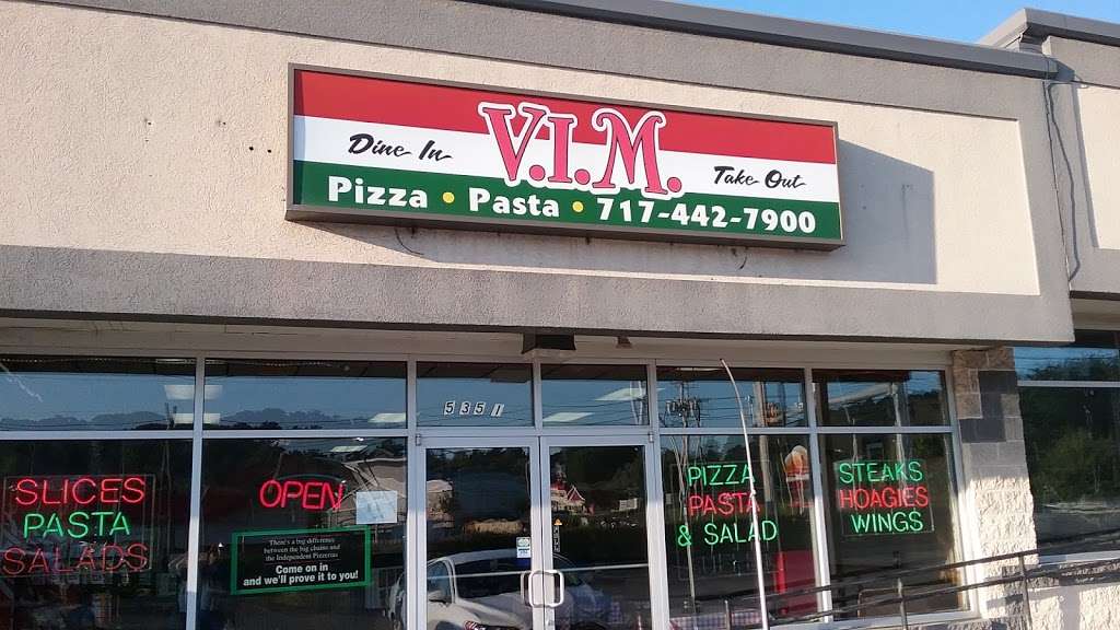VIM Pizza & Italian Restaurant | 5351 Lincoln Hwy, Gap, PA 17527, USA | Phone: (717) 442-7900