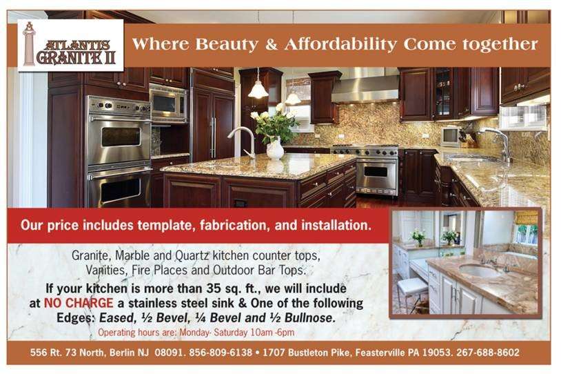 Atlantis Granite, LLC | 1707 Bustleton Pike, Feasterville-Trevose, PA 19053, USA | Phone: (215) 355-7525