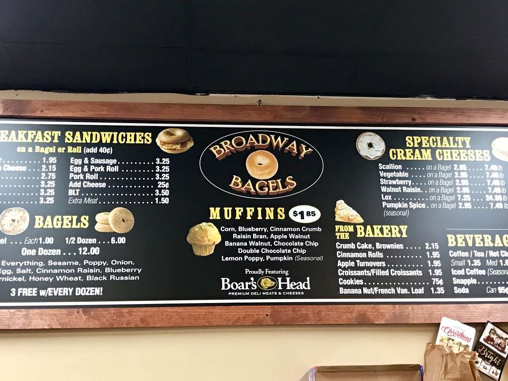 Broadway Bagels | 105 S Broadway, South Amboy, NJ 08879, USA | Phone: (732) 316-1160