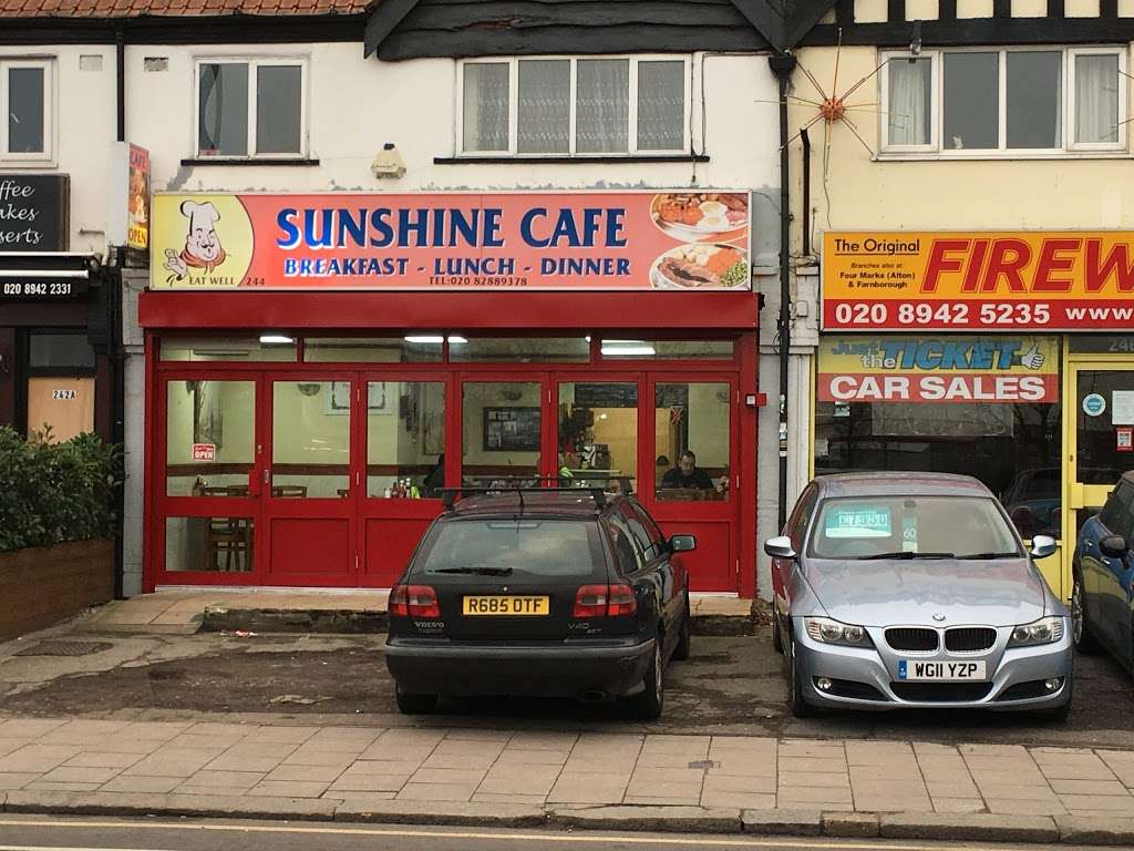 Sunshine Cafe | 244 Kingston Rd, New Malden KT3 3RN, UK | Phone: 020 8942 7789