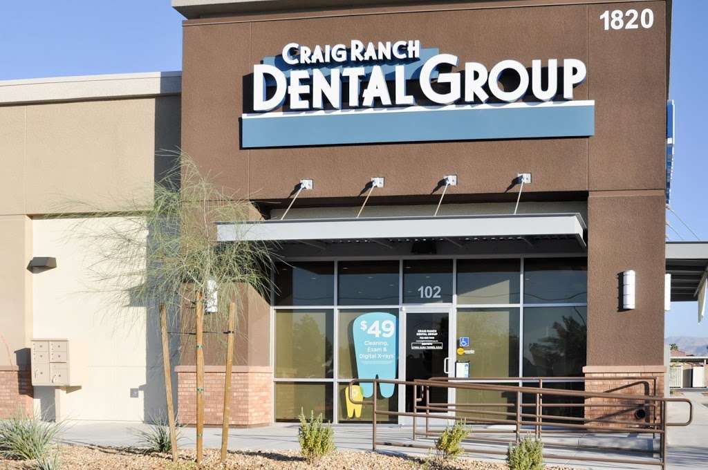 Craig Ranch Dental Group | 1820 E Craig Rd Ste 102, North Las Vegas, NV 89030, USA | Phone: (702) 680-1009