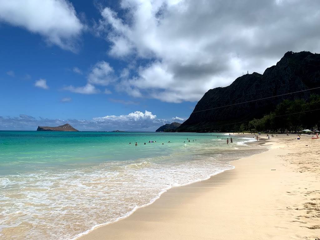 Waimānalo Beach Park | 41-741 Kalanianaʻole Hwy, Waimanalo, HI 96795, USA | Phone: (808) 259-9106