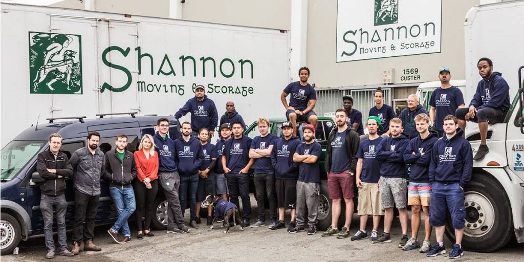 Shannon Moving & Storage | 1569 Custer Ave, San Francisco, CA 94124, USA | Phone: (415) 866-4424