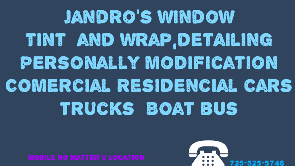 Jandro’s Window Tint And Much More | 4302 Joycelyn Dr, New Orleans, LA 70131, USA | Phone: (504) 410-0310