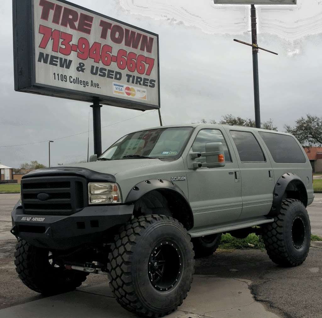 Tire Town | 1109 College Ave, South Houston, TX 77587 | Phone: (713) 946-6667