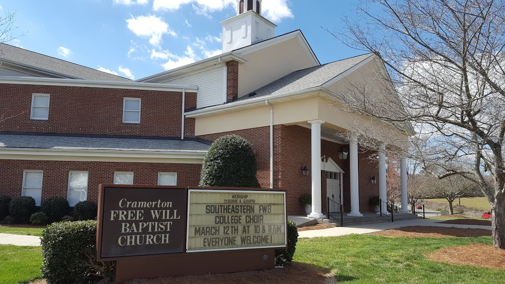 Cramerton Free Will Baptist Church - church  | Photo 2 of 3 | Address: 426a Woodlawn Ave, Cramerton, NC 28032, USA | Phone: (704) 824-0395