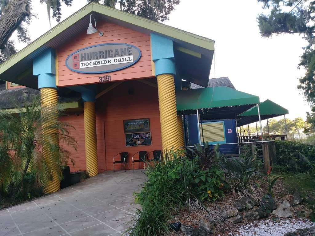 Hurricane Dockside Grill | 3351 W Burleigh Blvd, Tavares, FL 32778, USA | Phone: (352) 508-5137