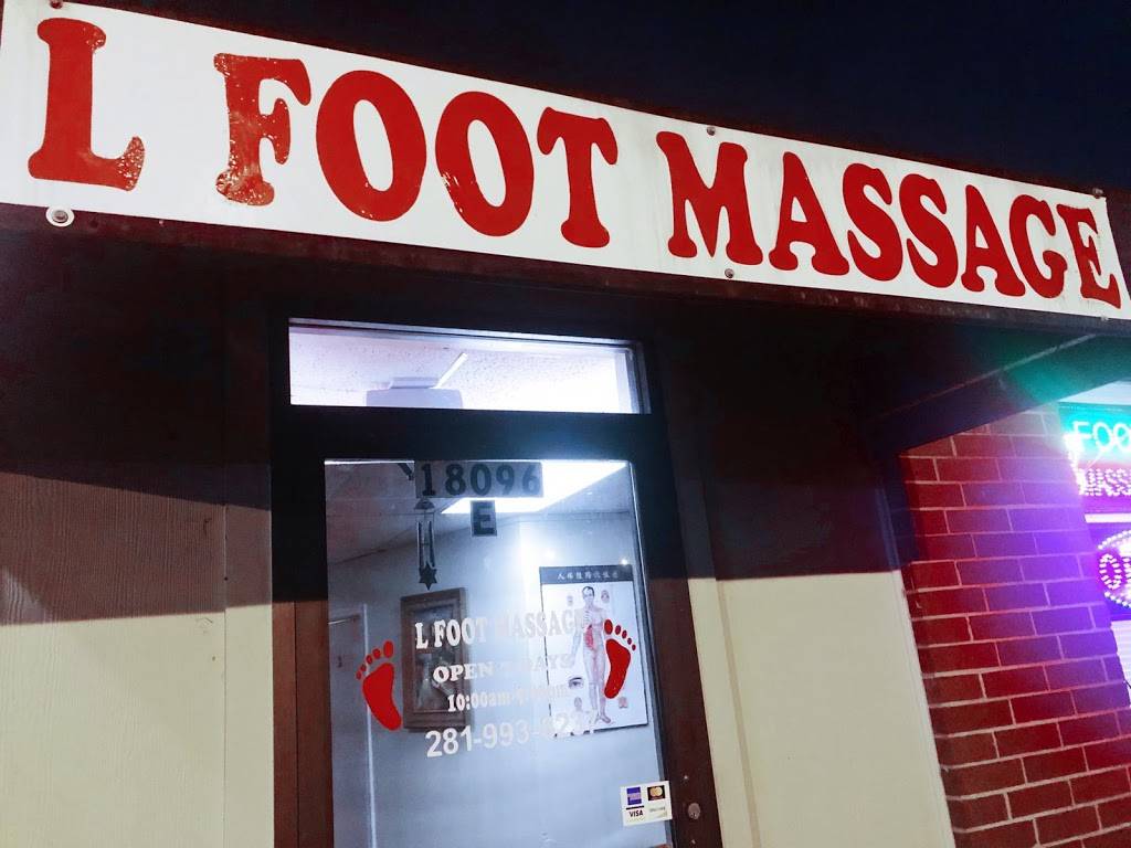 L Foot Massage | 18096 Kings Row Suite E, Houston, TX 77058, USA | Phone: (832) 425-0249