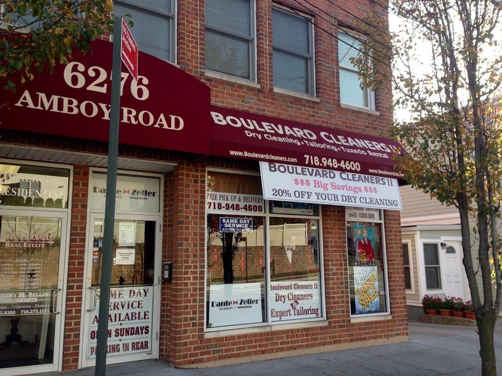 Boulevard Cleaners II | 6276 Amboy Rd, Staten Island, NY 10309, USA | Phone: (718) 948-4600