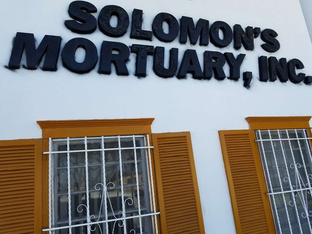 Solomons Mortuary | 10625 S Broadway, Los Angeles, CA 90003, USA | Phone: (323) 757-1754