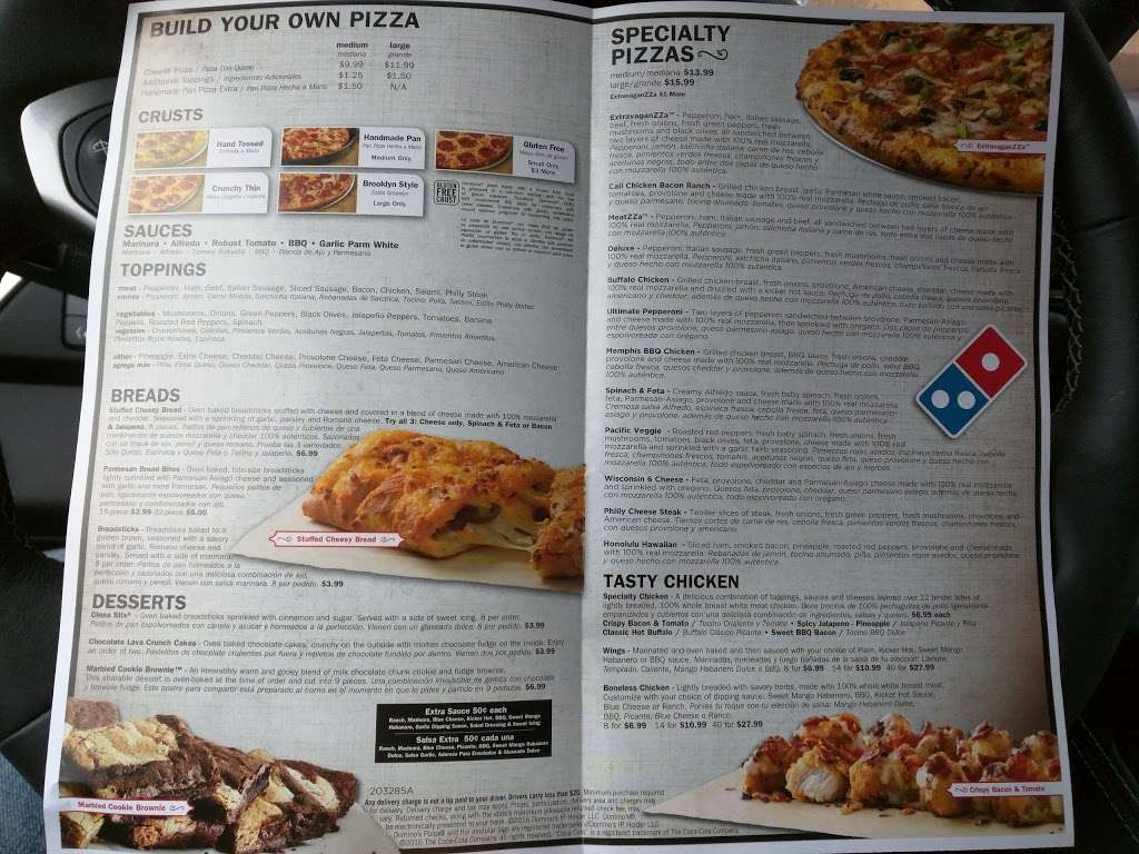 Dominos Pizza | 1235 Pocono Blvd Unit 5, Mt Pocono, PA 18344, USA | Phone: (570) 839-0444