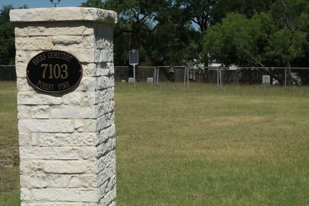 Evers Cemetery | 7103 Forest Pine St, San Antonio, TX 78240, USA