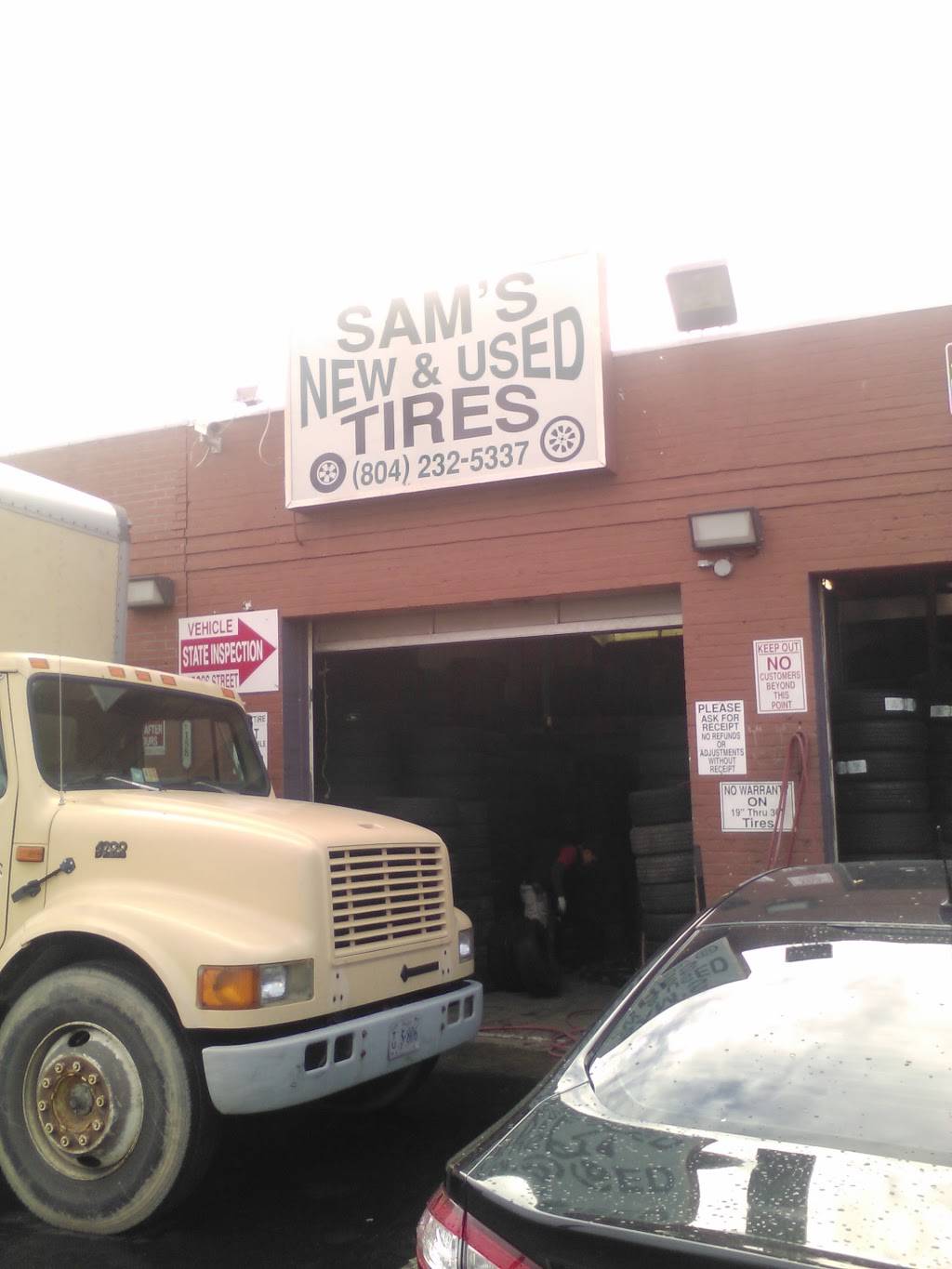 Sams New & Used Tires | 3158 Hull St, Richmond, VA 23224, USA | Phone: (804) 232-5337