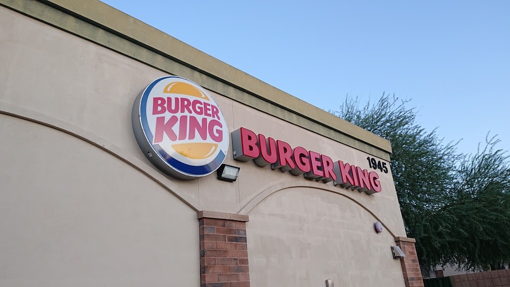 Burger King | 1945 S Alma School Rd, Chandler, AZ 85286, USA | Phone: (480) 917-7580