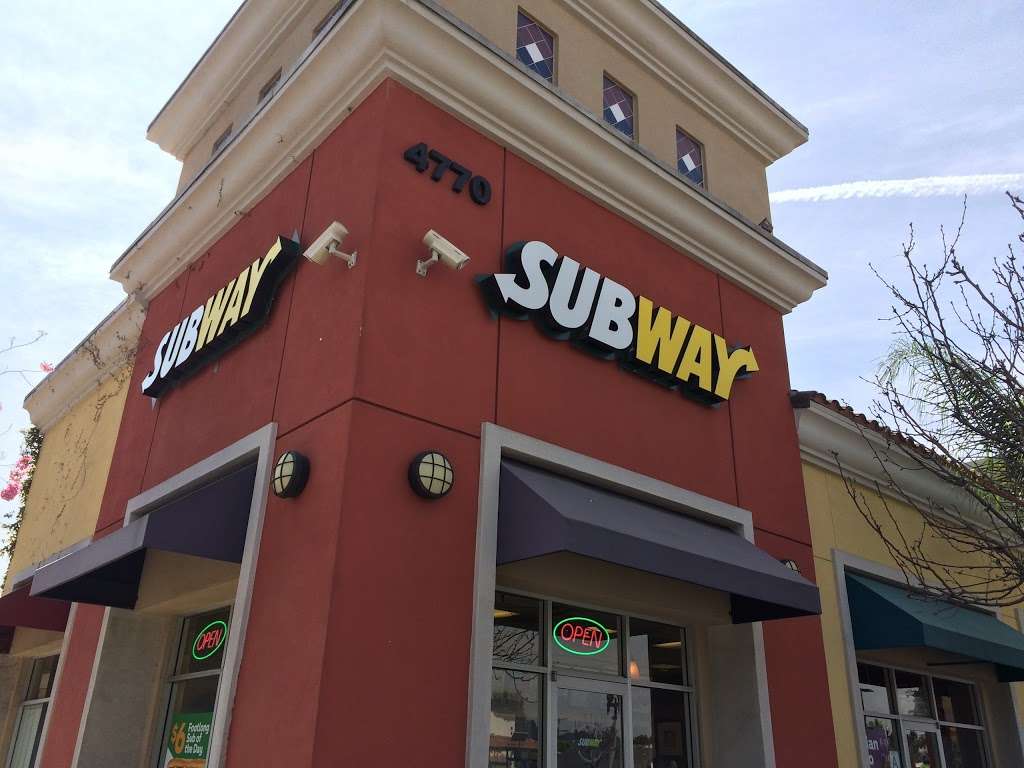 Subway Restaurants | 4770 East Cesar E Chavez Avenue Unit A, Los Angeles, CA 90022, USA | Phone: (323) 780-7255