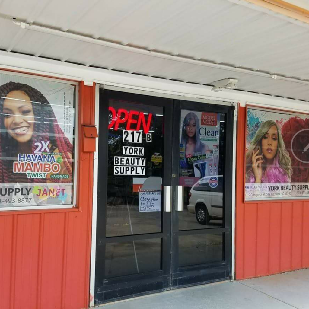 York Beauty Supply | 217 S Congress St b, York, SC 29745, USA | Phone: (803) 493-8877