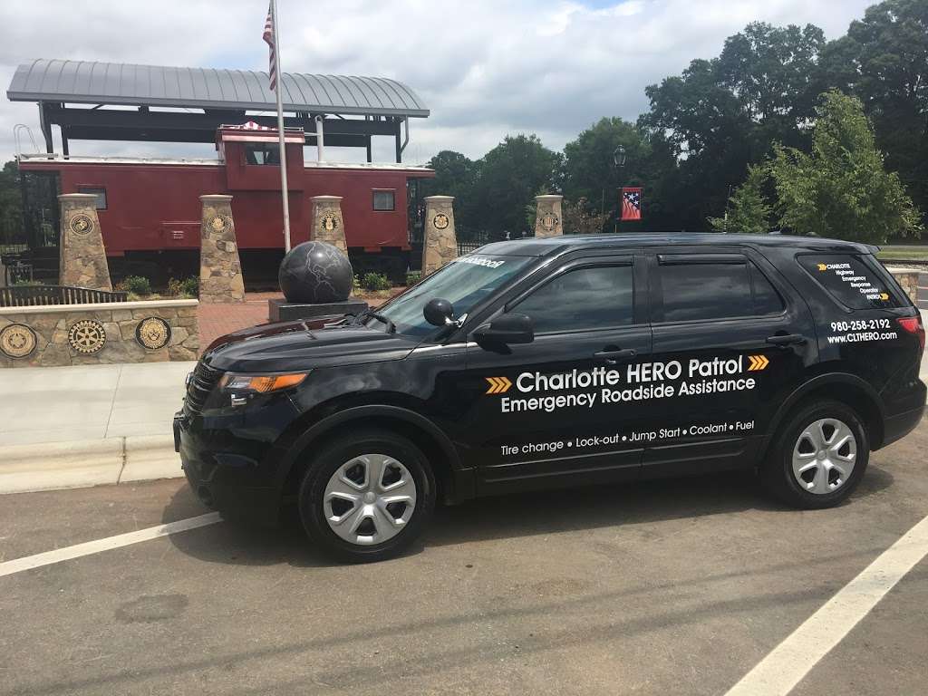 Charlotte HERO Patrol Roadside Assistance | 8421 Old Statesville Rd #20, Charlotte, NC 28269, USA | Phone: (980) 258-2192