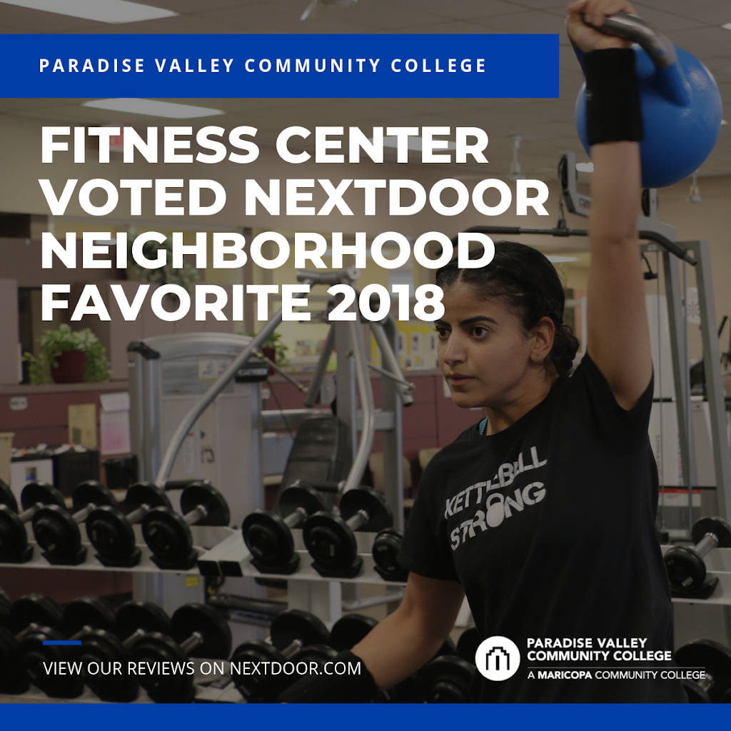 Paradise Valley Community College Fitness Center | 18401 N 32nd St, Phoenix, AZ 85032, USA | Phone: (602) 787-7270