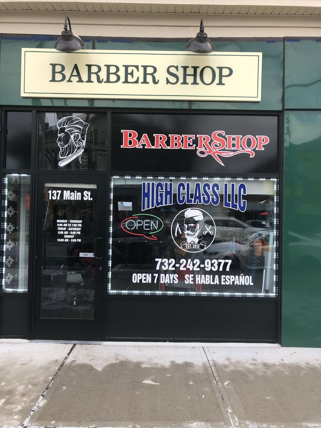 High class barber shop | 137 Main St, Matawan, NJ 07747, USA | Phone: (732) 242-9377