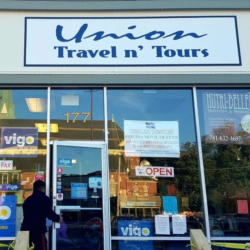 Union Travel & Tours | 177 Union St, Lynn, MA 01901, USA | Phone: (781) 599-4550