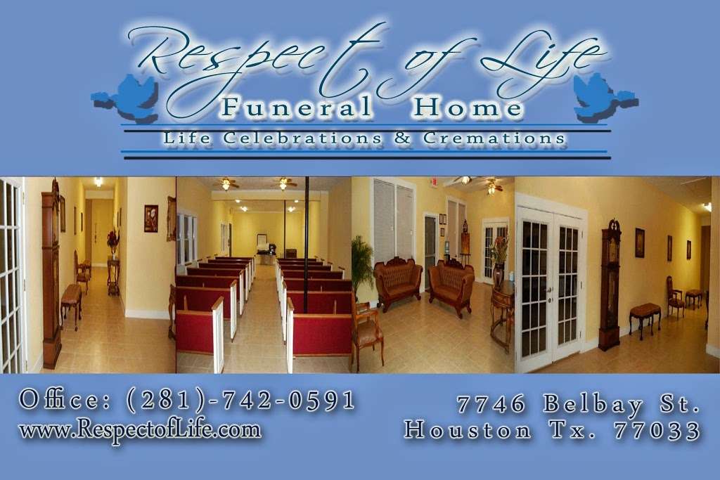 Respect of Life Funeral Home | 7746 Belbay St, Houston, TX 77033, USA | Phone: (281) 742-0591