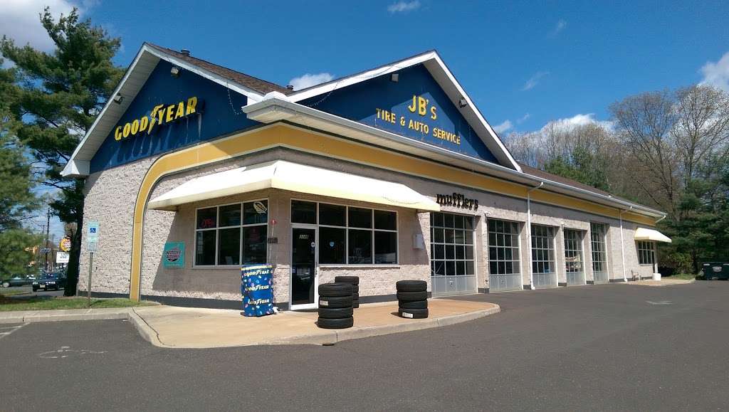 JB Tire & Goodyear Service Center | 3145 Quakerbridge Rd, Mercerville, NJ 08619, USA | Phone: (609) 631-9555