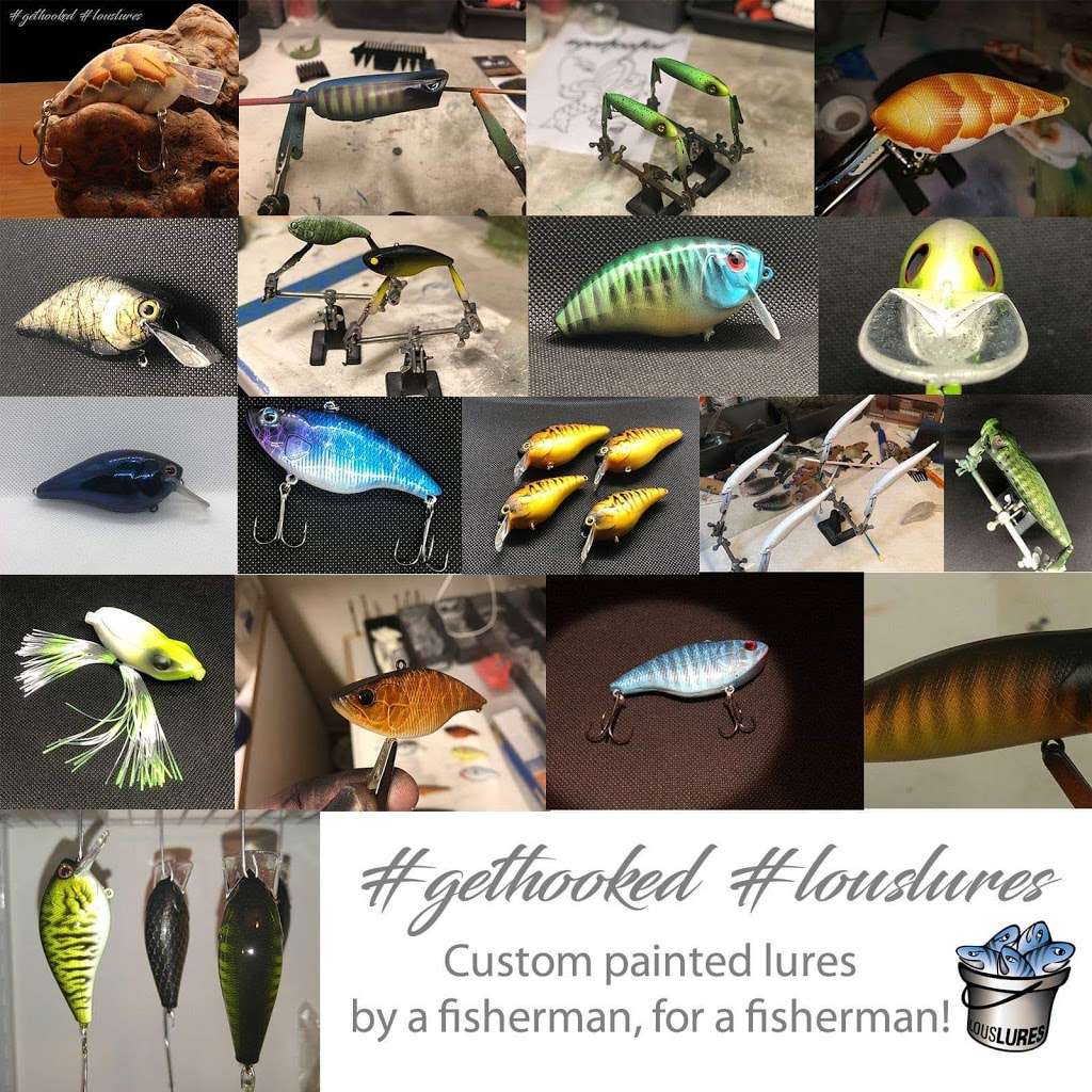 Lous Custom Painted Lures | Philadelphia, PA 19107, USA