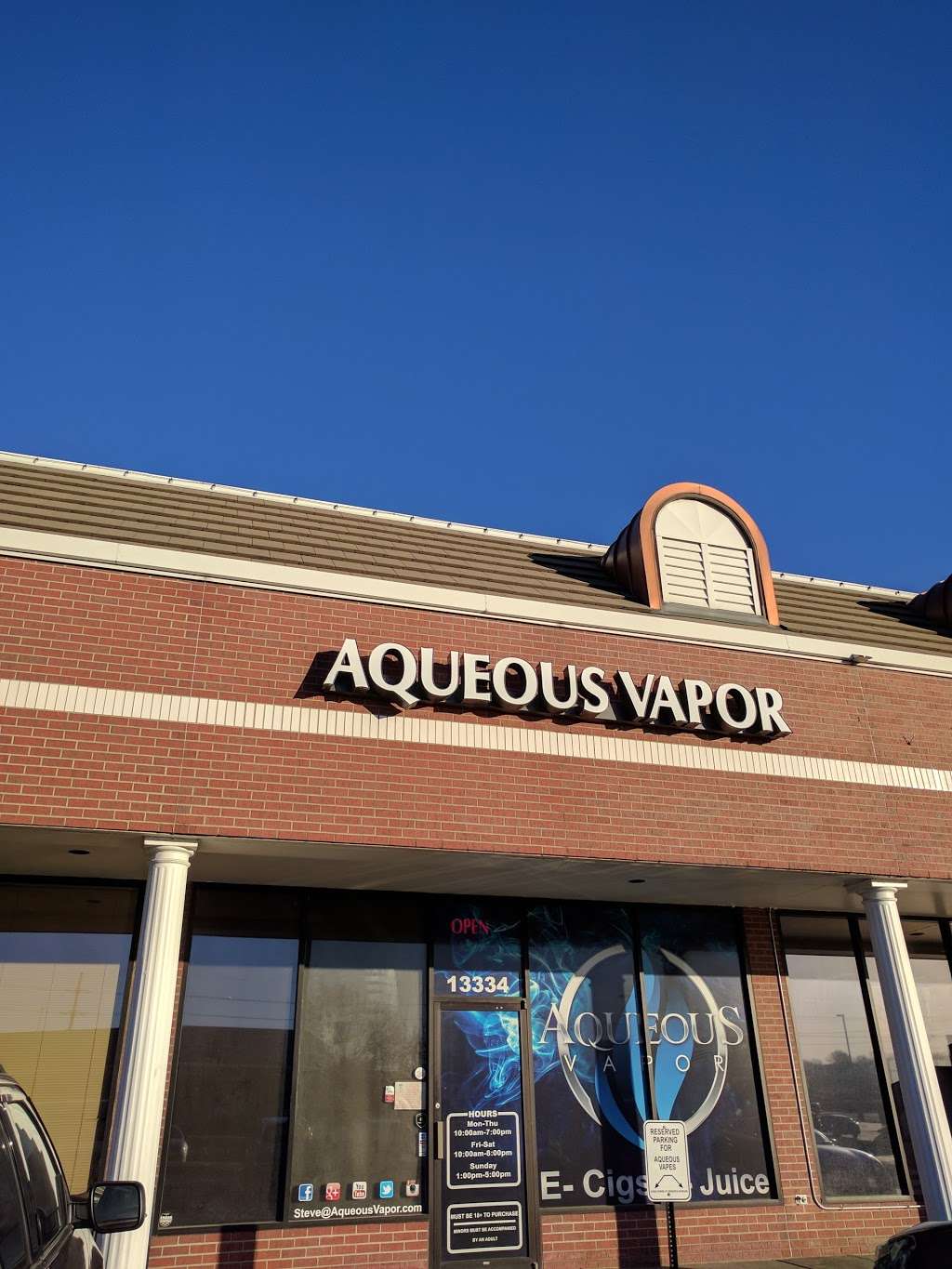 Aqueous Vapor | 13334 College Blvd, Lenexa, KS 66210 | Phone: (913) 608-5882