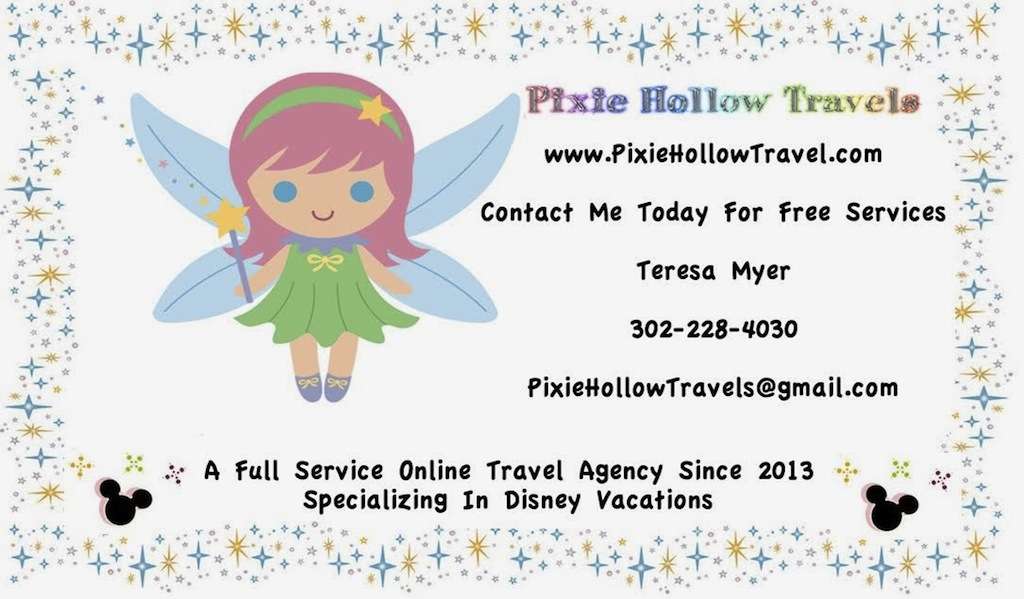 Pixie Hollow Travels | 222 Lace Bark Dr, Dover, DE 19901 | Phone: (302) 228-4030