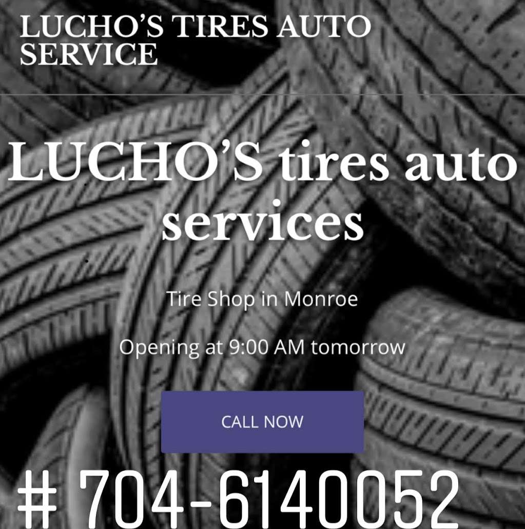 LUCHO’S tires auto service | 5007 W Hwy 74, Monroe, NC 28110, USA | Phone: (704) 614-0052
