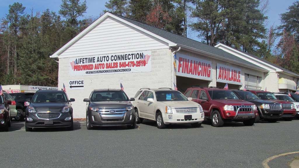 Lifetime Auto Connection | 8440 Jefferson Davis Hwy, Fredericksburg, VA 22407, USA | Phone: (540) 479-2519