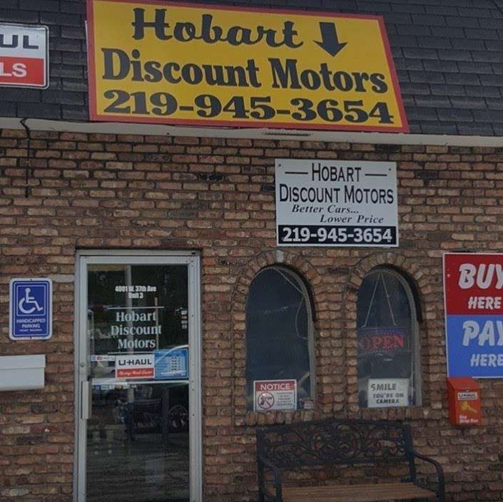 Hobart Discount Motors | 4001 W 37th Ave #3, Hobart, IN 46342, USA | Phone: (219) 945-3654