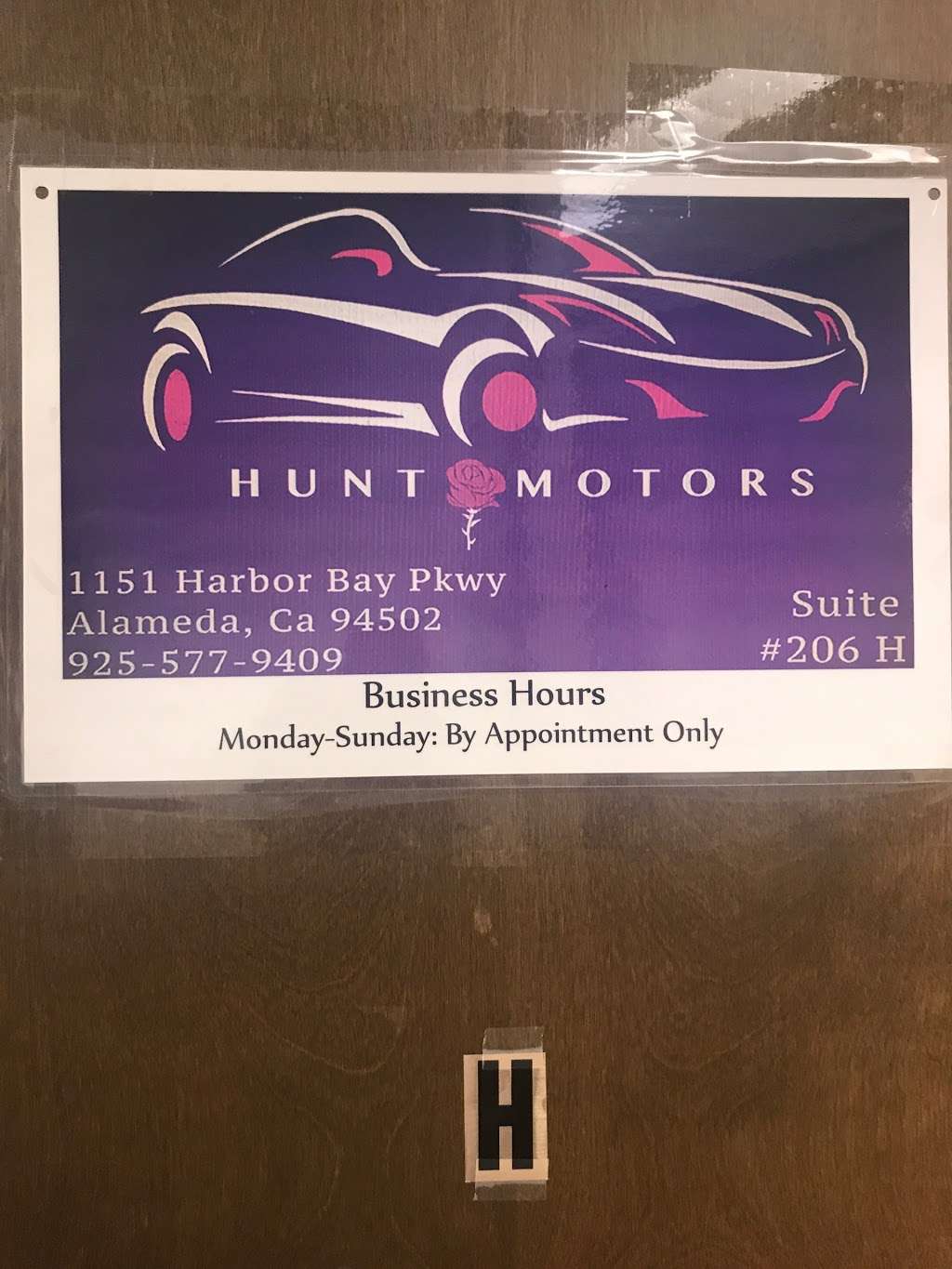 Hunt Motors Inc | 1151 Harbor Bay Pkwy #115, Alameda, CA 94502, USA | Phone: (510) 686-3162