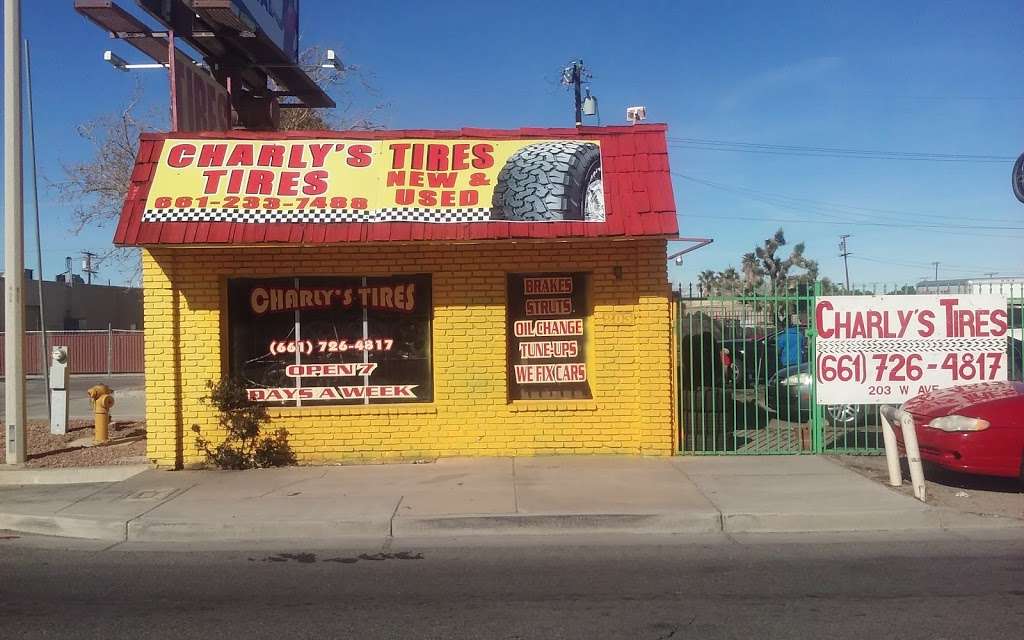 Charlys Tires | 203 E Ave. J, Lancaster, CA 93534 | Phone: (661) 726-4817