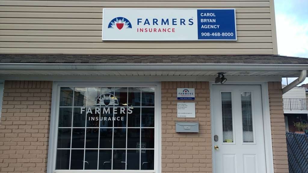 Farmers Insurance - Carol Bryan | 504 Washington Ave, Kenilworth, NJ 07033, USA | Phone: (908) 468-8000
