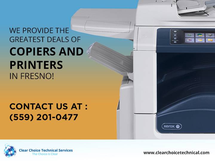 Copier Lease, Rental, Repair & IT Services Fresno | 3366 E Muscat Ave, Fresno, CA 93725, USA | Phone: (559) 201-0477