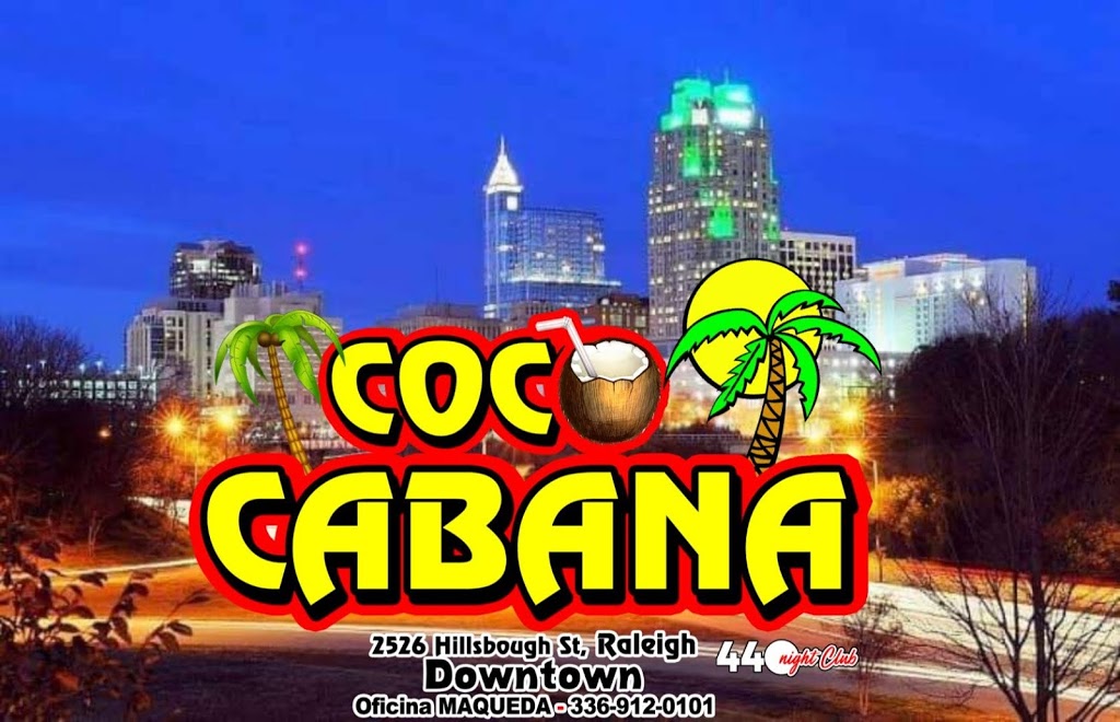 Coco Cabana Downtown Raleigh | 2526 Hillsborough St, Raleigh, NC 27607, USA | Phone: (336) 912-0101