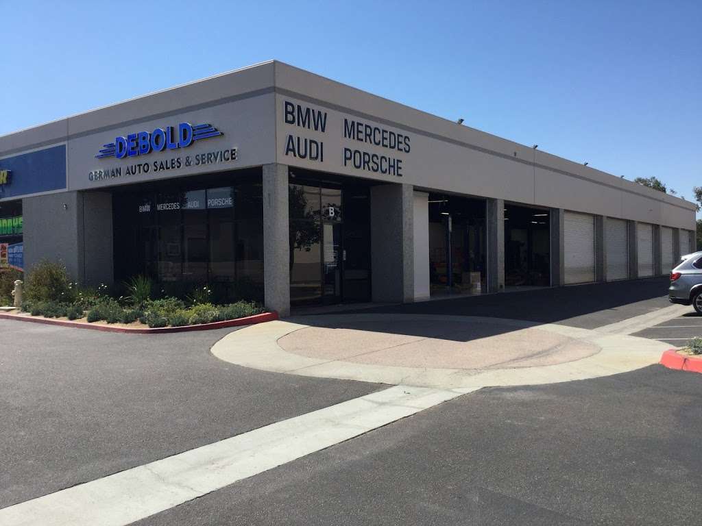 Debold German Auto | 6660 Miramar Rd Ste B, San Diego, CA 92121, USA | Phone: (858) 800-2050