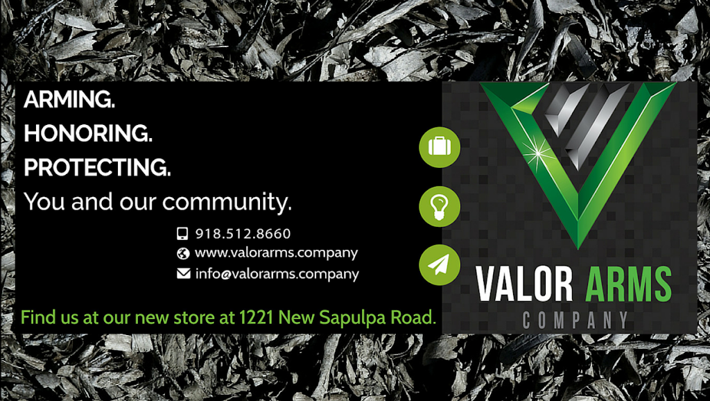 Valor Arms Company | 10169 OK-66 Suite B, Sapulpa, OK 74066, USA | Phone: (918) 512-8660