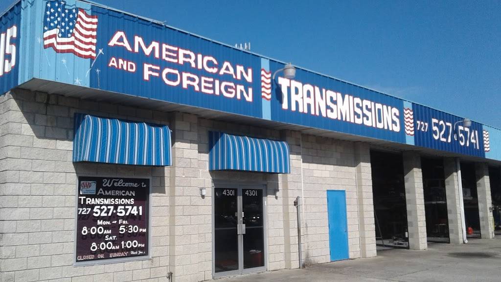 American Transmission of Pinellas Inc | 4301 49th St N, St. Petersburg, FL 33709 | Phone: (727) 527-5741