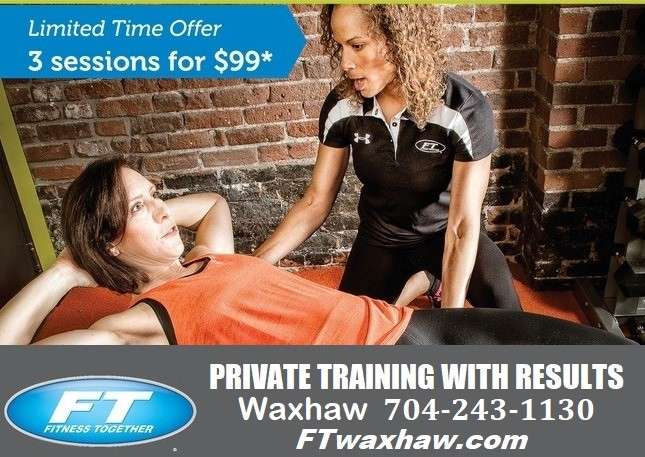 Fitness Together | Cureton Town Center, 8163 Kensington Dr, Waxhaw, NC 28173, USA | Phone: (704) 243-1130
