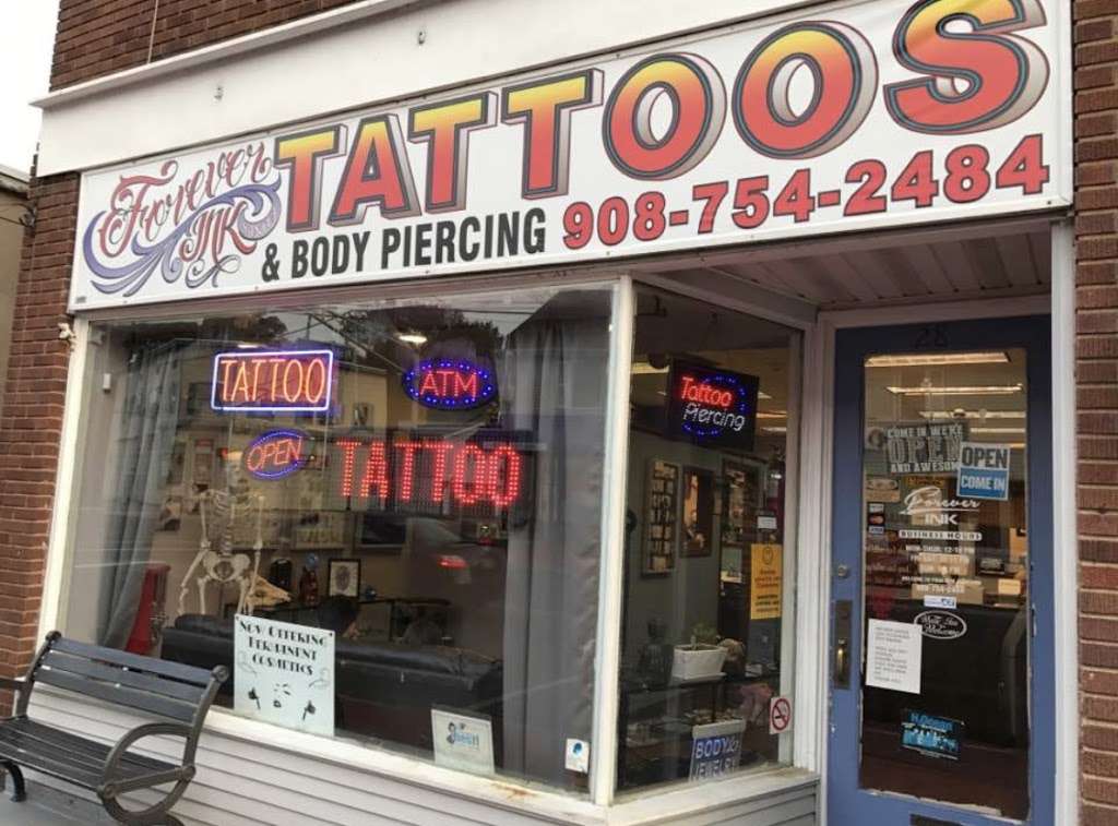 Forever Ink | 28 S Plainfield Ave, South Plainfield, NJ 07080, USA | Phone: (908) 754-2484